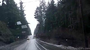 what's this teen doing alone in the car with toys?