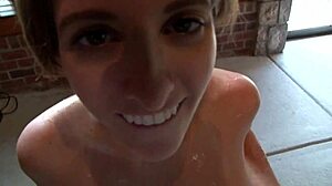 Cum Covered Big Tits Milf Sucks and Plays With Cum From Gangbang Cocks!