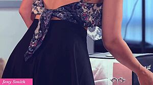 Young woman invites photographer for oiled photoshoot, leading to groping and clothes ripping