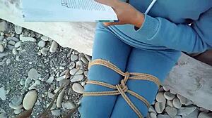 Sofi Bond Reading Book Against The Sea POV