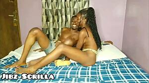 Ebony teen 18+ boobs sucking and pussy pounding is a wonderful treatment - penismanxxx production