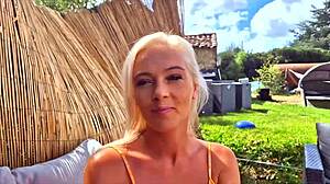 oletsha gourmande sexy wants her pleasure from him. bent over in doggystyle with big tits.