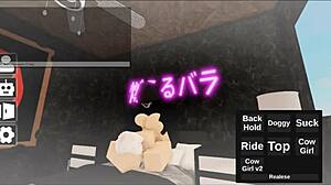 smashing robloxian white haired whore monday big tits blonde