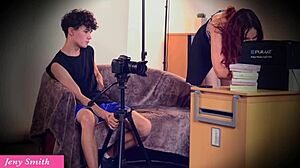 Young woman invites photographer for oiled photoshoot, leading to groping and clothes ripping