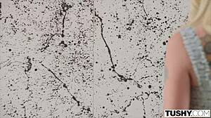 tushy tiny blonde lexi lore takes huge cock in tight ass, doggystyle assfucking to cum in mouth