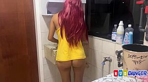 Mexican Stepsister And Stepmother Seduce With Anal Passion