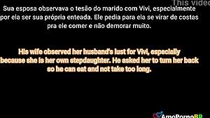 husband fucks stepdaughter in shower thinking wife away