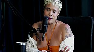 i love showing off in sheer red lingerie, feeling authentic in bdsm games.