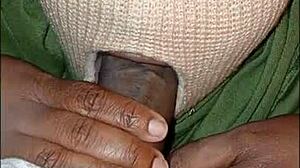 Super Sloppy Deep Throat Blowjob From Masked Girl