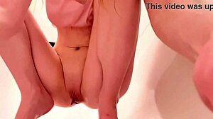 Oh, First Time Ass Worshiping Crazy Spitting Curvy European Masturbates!