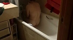 My Girlfriend Says Fuck My Mom In The Ass In The Bathtub While House Is Alone!