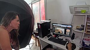 Cleo Cadillac Explores Fisting In Ted's Mansion