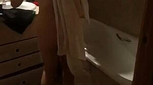 My Girlfriend Says Fuck My Mom In The Ass In The Bathtub While House Is Alone!