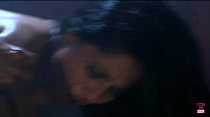 Huge Cock Pounds Fake Boobs in Doggy