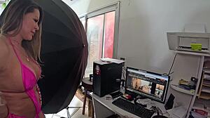 Cleo Cadillac Explores Fisting In Ted's Mansion