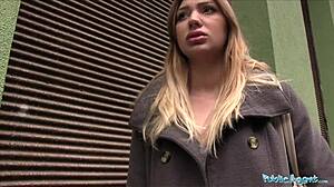 public agent hot model prospect fucked underground