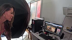 Cleo Cadillac Explores Fisting In Ted's Mansion