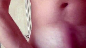 enjoying a nice wank with big balls