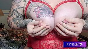 voluptuous milf solo with dildo boobjob fingering