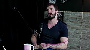 Arthur Aily In Sheer Red Lingerie Plays With Toys, Feeling Intense Pleasure In This Brazilian Amateur Game