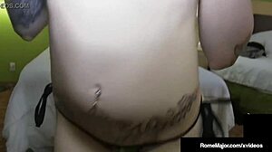 Black knight rome major cums all over inked chloe cartier during doggystyle