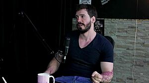 Arthur Aily In Sheer Red Lingerie Plays With Toys, Feeling Intense Pleasure In This Brazilian Amateur Game