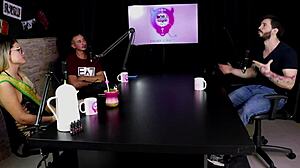 Arthur Aily In Sheer Red Lingerie Plays With Toys, Feeling Intense Pleasure In This Brazilian Amateur Game