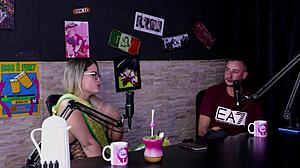 Arthur Aily In Sheer Red Lingerie Plays With Toys, Feeling Intense Pleasure In This Brazilian Amateur Game