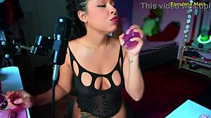 Espuleta Maia holds back from cumming prematurely