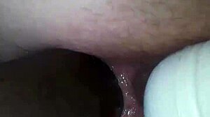 Watch This Wife Take It In The Ass While Vibing Her Pussy With A Wand!