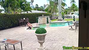 big ass teen 18+ gobbles cock