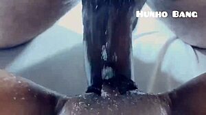 Pretty big ass moans in doggystyle, clothes ripped for female ejaculation