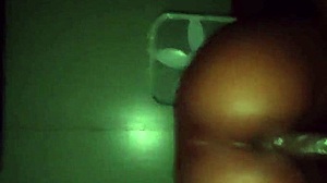 Big booty ebony babe sucks and rides cock