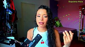 Espuleta Maia holds back from cumming prematurely