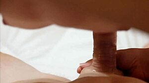 Teen Enjoying Oral Pleasure Leading to Mouthful