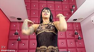 Sabrina Lins Masturbates With Butt Plug