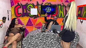 DJ Licks BBW's Pussy And Fingers Her Giant Ass!