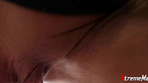 hot blonde milf rims and gets golden showered outdoors