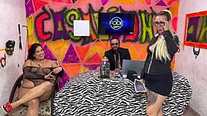 DJ Licks BBW's Pussy And Fingers Her Giant Ass!