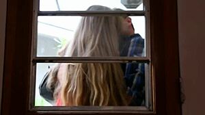 busty milf gets anal and facial from pornstar.