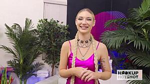 Shy street hooker daisy lavoy fucked by tattooed white boy