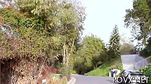 Impressive cock-sucking action from teen!