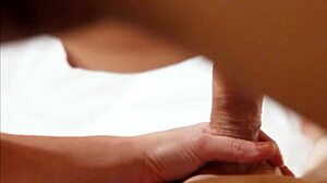 Teen Enjoying Oral Pleasure Leading to Mouthful