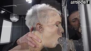 naughty chick chantilly getting raunchy anal gaping with big italian dick - her limit 😈