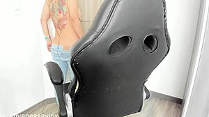 vanandjuani's chaturbate show with huge tits and solo masturbation, so hot!