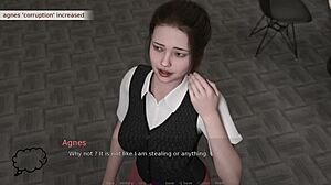 let's play the theatre of sinners part 3 with agnes, ready for some domination?