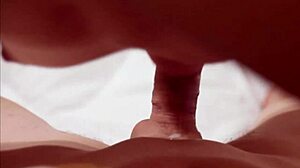 Teen Enjoying Oral Pleasure Leading to Mouthful