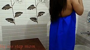 indian cheating wife fucks servant with wet hardcore big tits and horny big ass