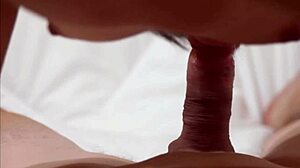 Teen Enjoying Oral Pleasure Leading to Mouthful