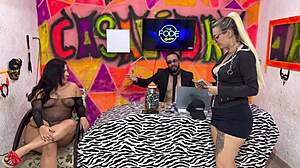 DJ Licks BBW's Pussy And Fingers Her Giant Ass!